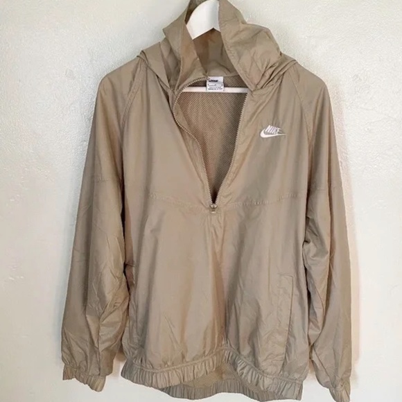 Nike Men’s Wind-runner Anorak Jacket Khaki color - Picture 1 of 4